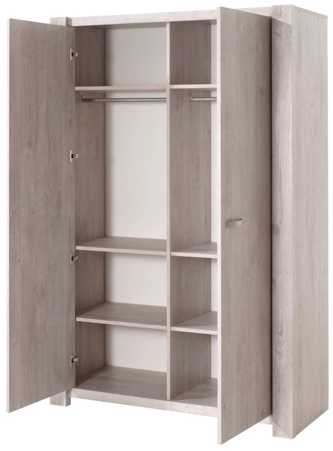 Meegroei Babykamer Amalia Grijs: Meegroei Ledikant, Commode En 2-Deurskast 5 Meegroei Babykamer Amalia Grijs: Meegroei Ledikant, Commode En 2-Deurskast - Afbeelding 5