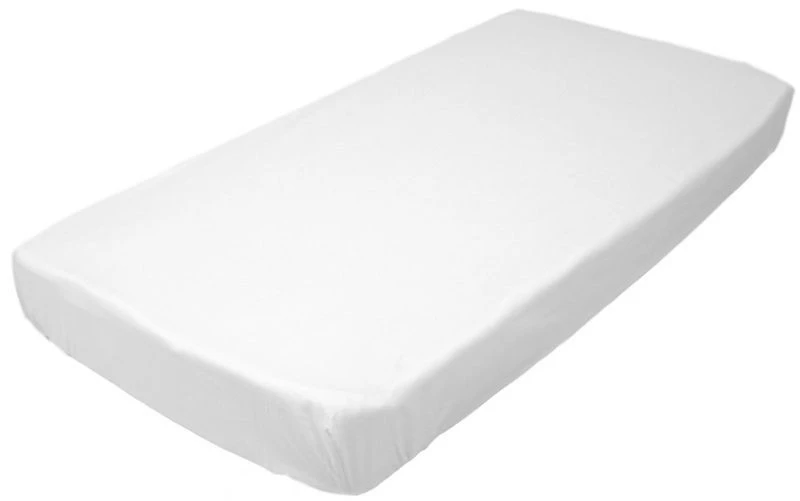 MamaLoes Wit 60 X 120 Cm Ledikant Hoeslaken 66883 2 MamaLoes Wit 60 X 120 Cm Ledikant Hoeslaken 66883 - Afbeelding 2