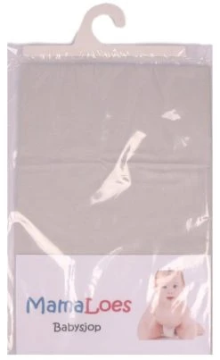 MamaLoes Grijs 60 X 120 Cm Ledikant Hoeslaken 66884 -BabyWereldNederland 26578 Grijs verpakking 4