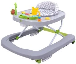 4Baby Walk 'n Push Grey Loopstoel 7039