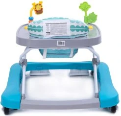 4Baby Walk 'n Push Turquoise Loopstoel 7046 -BabyWereldNederland 4baby walk n push turquoise loopstoel 7046 4