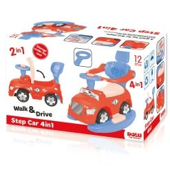 Dolu Step Car 4-in-1 Loopauto 8035 -BabyWereldNederland 8035 3d back