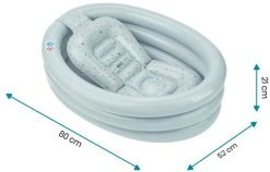 Babymoov Evolutive Aqua Dots Opblaasbaar Baby Badje A019410 -BabyWereldNederland Babymoov bad shop