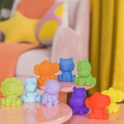 Bright Starts Tropic Animals 9 Stuks Speelgoed Dieren K12615 -BabyWereldNederland Bright Starts Tropic Animals 9 Stuks Speelgoed Dieren K126151 2