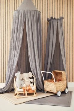 Jollein Vintage Storm Grey 155 Cm Sluier 002-001-00094 -BabyWereldNederland Jollein Vintage Storm Grey 002 1