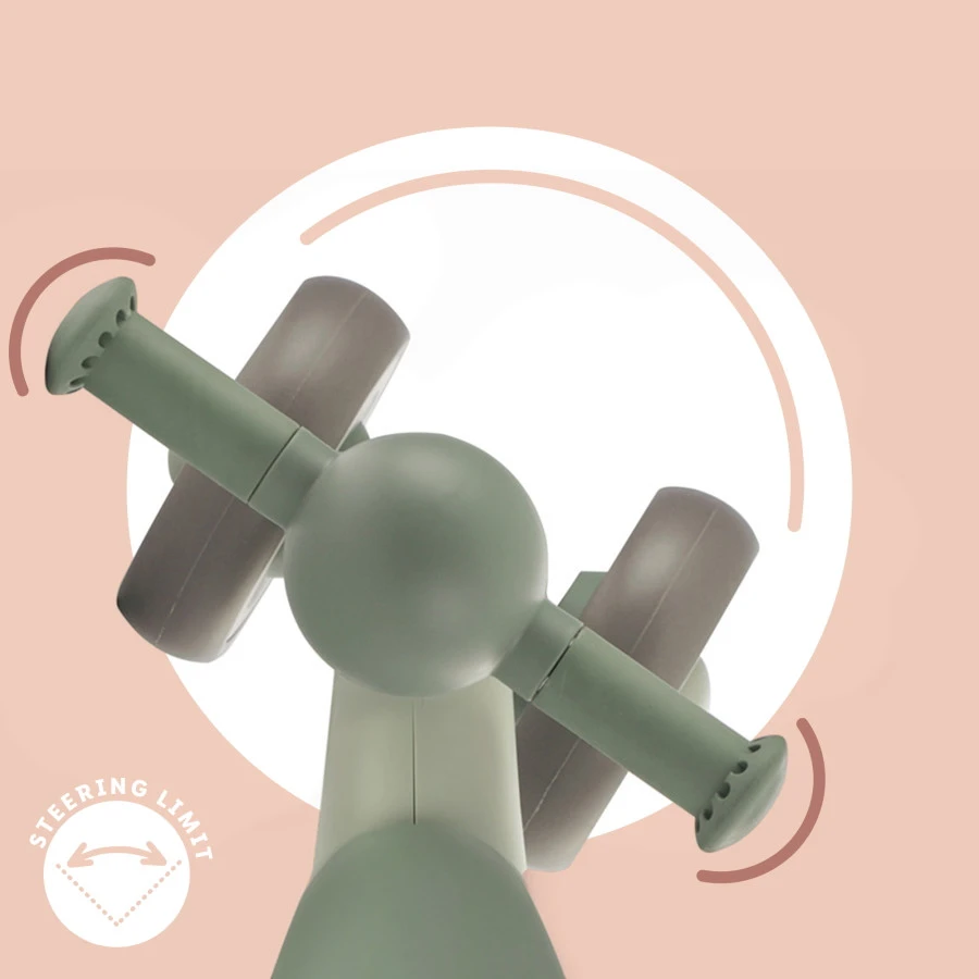 Kinderkraft Minibi Leaf Green Loopfiets KRMIBI00GRE0000 5 Kinderkraft Minibi Leaf Green Loopfiets KRMIBI00GRE0000 - Afbeelding 5