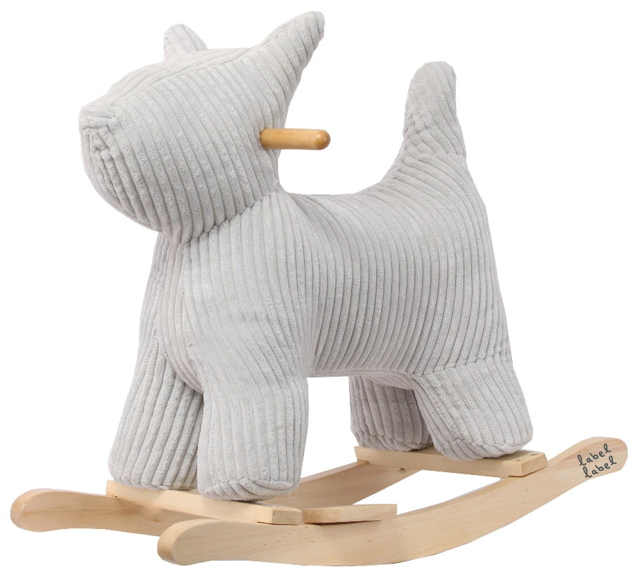 Label Label Hond Grijs Hobbeldier LLRT-23169 1 Label Label Hond Grijs Hobbeldier LLRT-23169