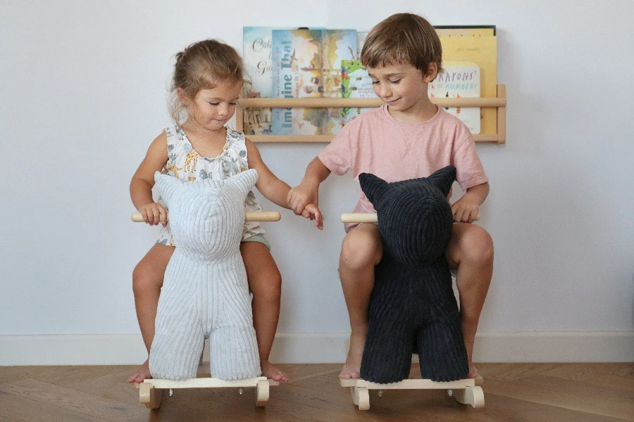 Label Label Hond Grijs Hobbeldier LLRT-23169 3 Label Label Hond Grijs Hobbeldier LLRT-23169 - Afbeelding 3