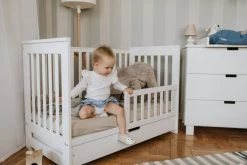 Ledikant Lieke Wit 60x120 Cm -BabyWereldNederland Ledikant Lieke Wit 60x120 cm 12