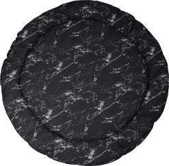 MamaLoes Marmer Zwart 90 Cm Rond Boxkleed ML020207