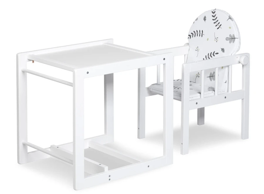 MamaLoes Wit Lily Kinderstoel 2 MamaLoes Wit Lily Kinderstoel - Afbeelding 2