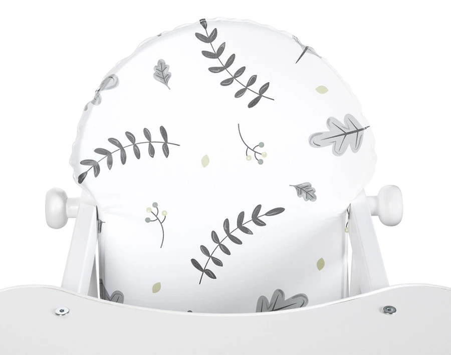 MamaLoes Wit Lily Kinderstoel 3 MamaLoes Wit Lily Kinderstoel - Afbeelding 3