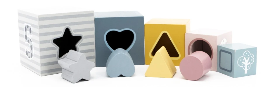 PolarB 2-in-1 Houten Stapelblokken En Vormenstoof 44016 4 PolarB 2-in-1 Houten Stapelblokken En Vormenstoof 44016 - Afbeelding 4