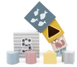 PolarB 2-in-1 Houten Stapelblokken En Vormenstoof 44016 18 PolarB 2-in-1 Houten Stapelblokken En Vormenstoof 44016 -BabyWereldNederland PolarB 2 in 1 Houten Stapelblokken en Vormenstoof 44016 7