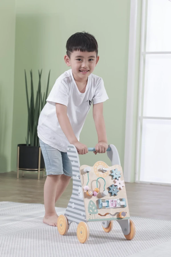 PolarB Activity Walker Houten Loopwagen 44028 10 PolarB Activity Walker Houten Loopwagen 44028 - Afbeelding 10