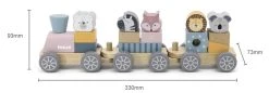 PolarB Houten Blokkentrein 44015 -BabyWereldNederland PolarB Houten Blokkentrein 44015 3