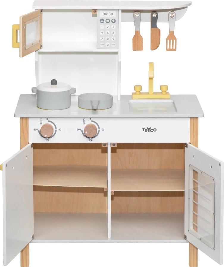 Tryco Houten Kinderkeuken TR-303017 3 Tryco Houten Kinderkeuken TR-303017 - Afbeelding 3