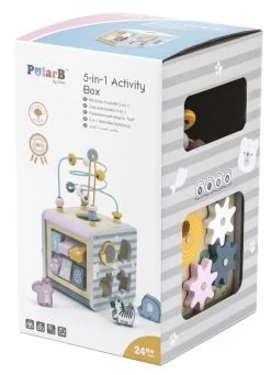 PolarB 5-in-1 Houten Activiteiten Box 44030 14 PolarB 5-in-1 Houten Activiteiten Box 44030 -BabyWereldNederland Viga 5 in 1 Houten Activiteiten Box 44030 6