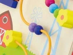 Viga Activity Walker Multicolor Houten Loopwagen 50950 -BabyWereldNederland Viga Activity Walker Multicolor Houten Loopwagen 50950 5