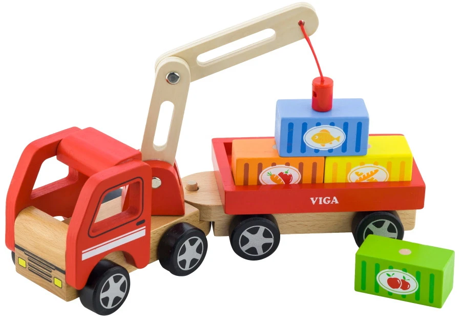 Viga Houten Kraanwagen 50690 1 Viga Houten Kraanwagen 50690