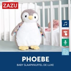 Zazu Phoebe De Pinguïn Ruis Slaaptrainer ZA-PHOEBE-01 -BabyWereldNederland Zazu Phoebe de Pinguin Ruis Slaaptrainer ZA PHOEBE 01 3