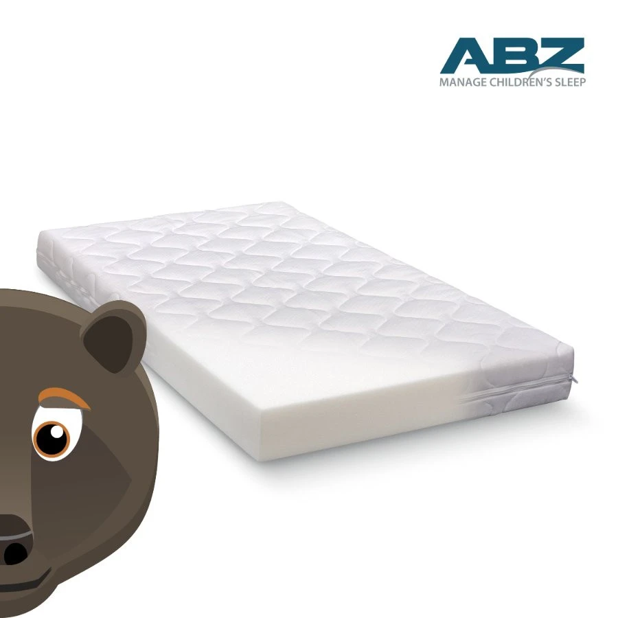 ABZ KM441-70140 Bruine Beer 70 X 140 X 11 Cm Juniormatras - Afbeelding 2