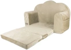 Albero Mio Cloud Sofa Velvet Beige Slaapbank V110 -BabyWereldNederland albero mio cloud sofa beige slaapbank v110 2