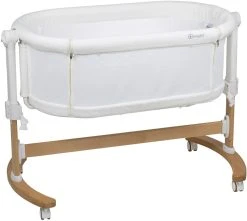 Babygo Amila Beige Creme Wieg Aan Bed 4151