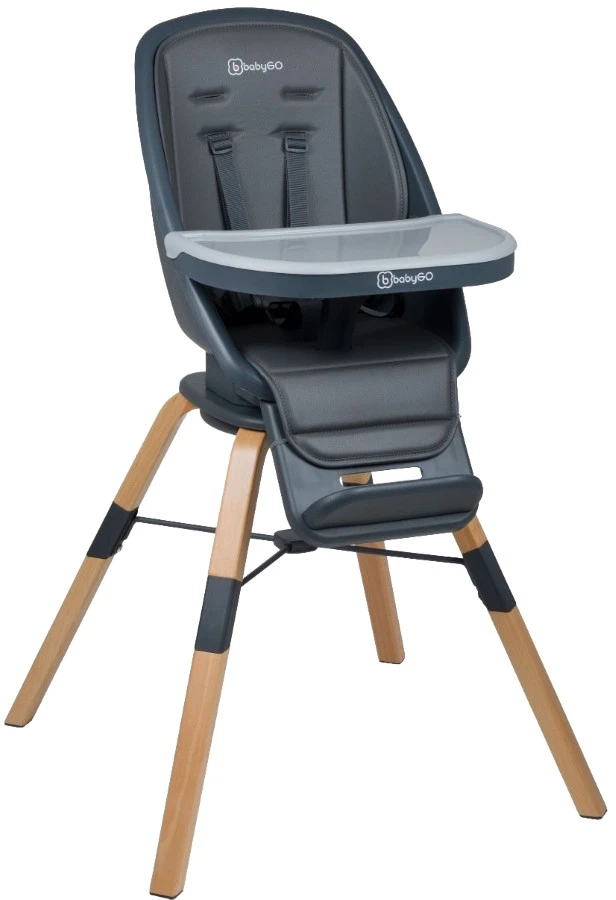 Babygo Carou 360º Grey Kinderstoel 5751 2 Babygo Carou 360º Grey Kinderstoel 5751 - Afbeelding 2