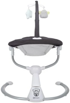 Babygo Homey Set Black/Grey Babyschommel En Kinderstoel 19012 -BabyWereldNederland babygo homey black swing babyschommel 190 1 5 1 1