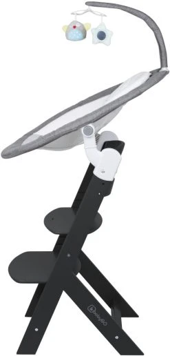 Babygo Homey Set Grey/Black Babyschommel En Kinderstoel 19023 21 Babygo Homey Set Grey/Black Babyschommel En Kinderstoel 19023 -BabyWereldNederland babygo homey set greyblack babyschommel en kinderstoel 19023 4