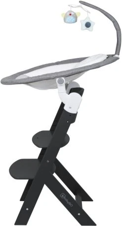 Babygo Homey Set Grey/Black Babyschommel En Kinderstoel 19023 22 Babygo Homey Set Grey/Black Babyschommel En Kinderstoel 19023 -BabyWereldNederland babygo homey set greyblack babyschommel en kinderstoel 19023 5