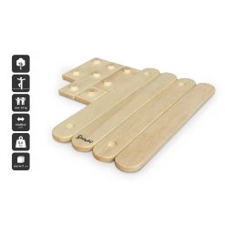 Babygo Nature 4-delige Balansbalk 8602 -BabyWereldNederland babygo nature 4 delige balansbalk 8602 3