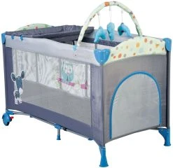 Babygo Sleepwell Blue Campingbed Met Bodemverhoger 4404 6 Babygo Sleepwell Blue Campingbed Met Bodemverhoger 4404 -BabyWereldNederland babygo sleepwell blue campingbed met bodemverhoger 1