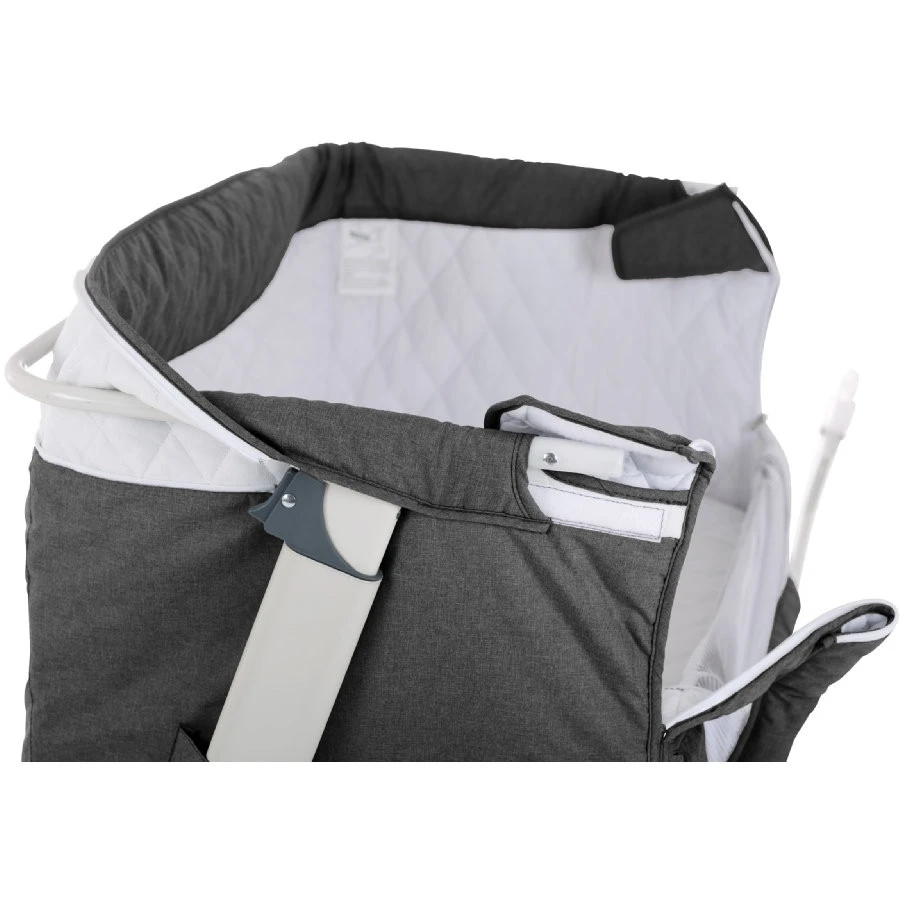 Babygo Together Dark Grey Wieg Aan Bed 460-4 4 Babygo Together Dark Grey Wieg Aan Bed 460-4 - Afbeelding 4