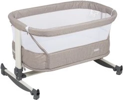 Babygo Vivaldi Beige Wieg Aan Bed 4652 9 Babygo Vivaldi Beige Wieg Aan Bed 4652 -BabyWereldNederland babygo vivaldi beige wieg aan bed 4652 1