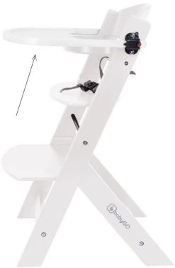 Babygo Wit Tafelblad Voor Meegroei Kinderstoel 56004 -BabyWereldNederland babygo wit tafelblad voor meegroei kinderstoel 3 1