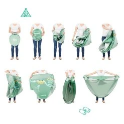 Badabulle Green Anti-UV Tent B038205 -BabyWereldNederland badabulle green anti uv tent b038205 4