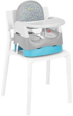 Badabulle Home & Go Grey Booster Stoelverhoger B009011 -BabyWereldNederland badabulle home go booster grey stoelverhoger b009011 4