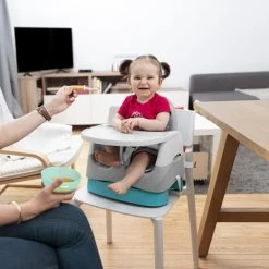Badabulle Home & Go Grey Booster Stoelverhoger B009011 -BabyWereldNederland badabulle home go booster grey stoelverhoger b009011 8