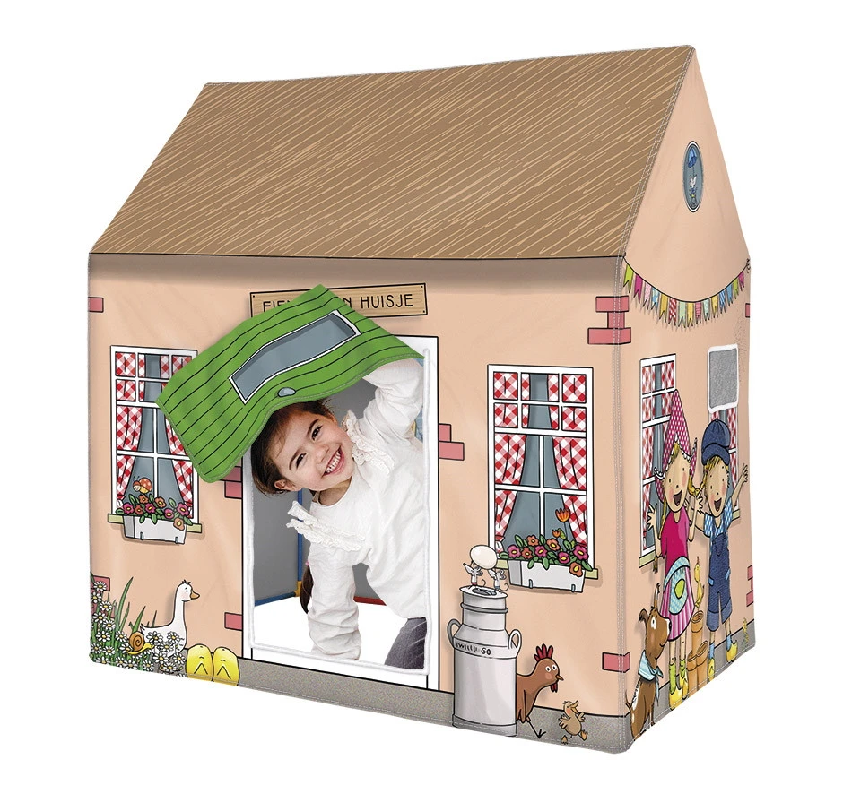 Bambolino Toys Fien En Teun Speeltent 19211 2 Bambolino Toys Fien En Teun Speeltent 19211 - Afbeelding 2