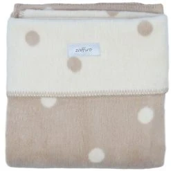 Zaffiro Ecru & Beige Gestipt 100 X 150 Cm Ledikantdeken 15267 -BabyWereldNederland beigeecrustippendeken 4