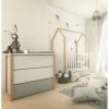 Bellamy Pinette Babykamer: Ledikant/Juniorbed En Commode