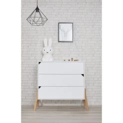 Bellamy Lotta Snow Babykamer: Ledikant/Juniorbed En Commode -BabyWereldNederland bellamy lotta snow commode lobikomo 3 1