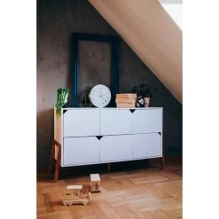 Bellamy Lotta Snow Commode Met 6 Lades LOBIKO6S -BabyWereldNederland bellamy lotta snow commode met 6 lades lobiko6s 5
