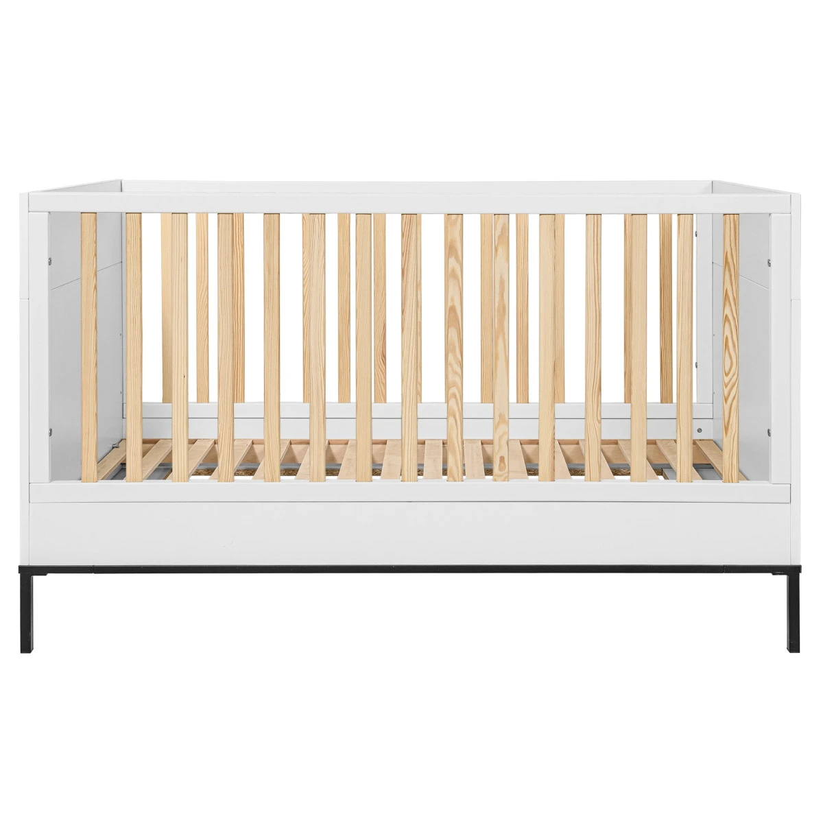 Bellamy Lumi White Babykamer: Ledikant/Juniorbed En Commode - Afbeelding 3