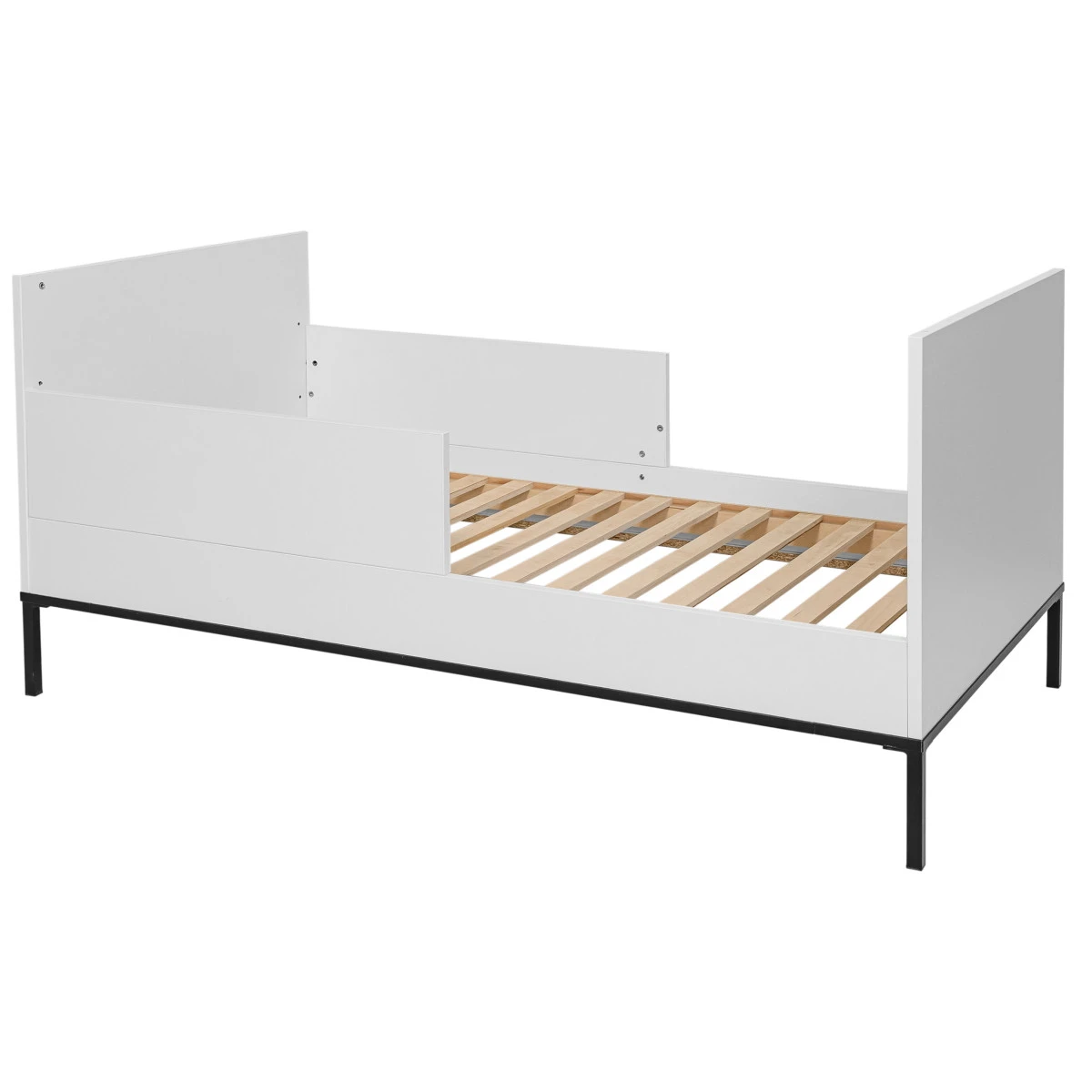 Bellamy Lumi White Babykamer: Ledikant/Juniorbed En Commode - Afbeelding 6