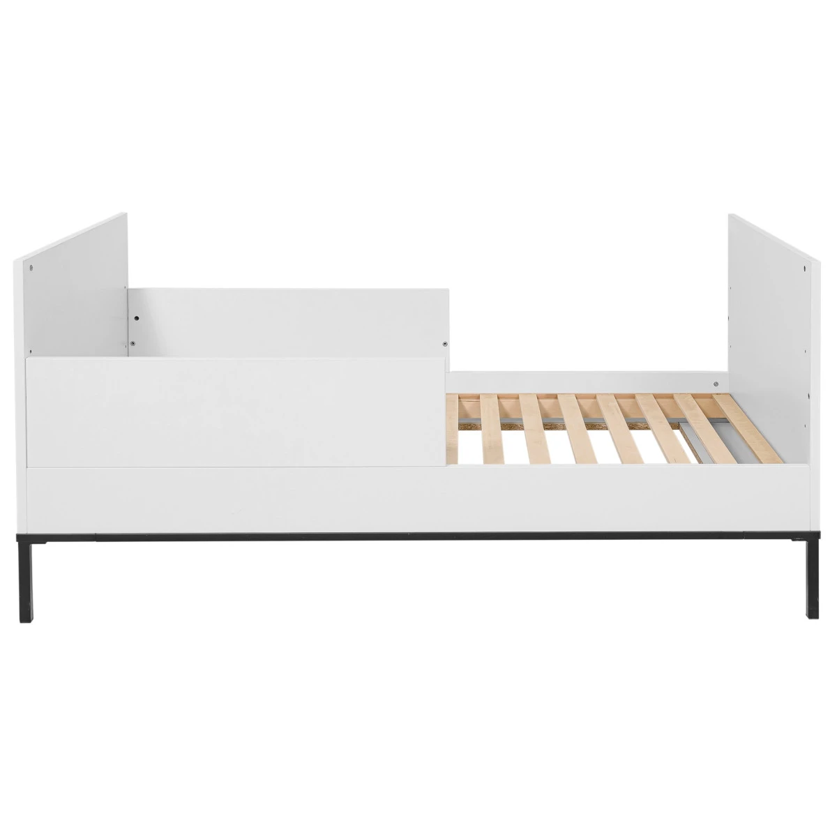 Bellamy Lumi White Babykamer: Ledikant/Juniorbed En Commode - Afbeelding 7