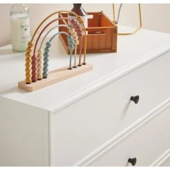 Bellamy Lumi White Babykamer: Ledikant/Juniorbed En Commode -BabyWereldNederland bellamy lumi white commode lubikomo 5 1