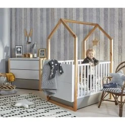 Bellamy Pinette Babykamer: Ledikant/Juniorbed En Commode -BabyWereldNederland bellamy pinette babykamer 04 1